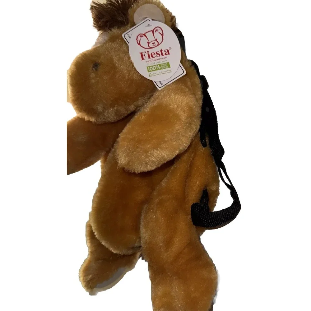 Fiesta Travel Buddy Horse Plush Backpack A06377 Stuffed Animal Bag Toy  16